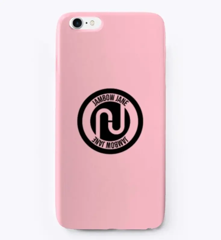 Jambow Jane phone covers black logo