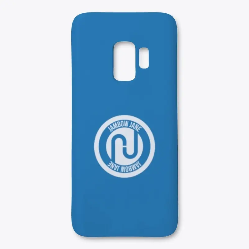 Jambow Jane phone covers white logo